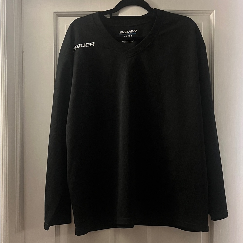 Bauer Black Senior Medium Jersey
